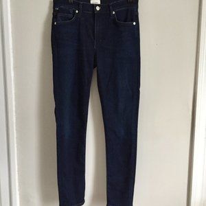 Citizen Of Humanity Rocket Ankle Dark Wash Skinny Jeans 28
